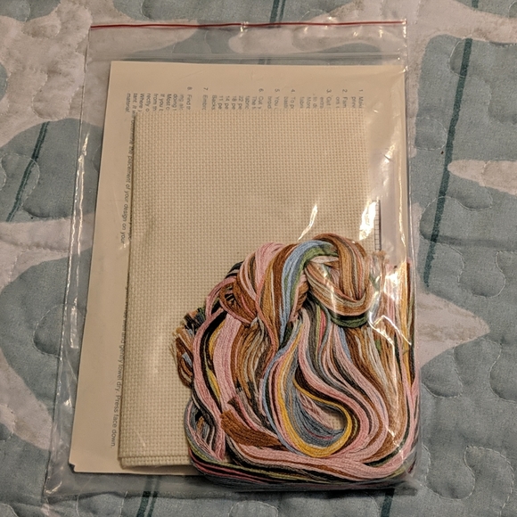 Bunny cross stitch kit - Picture 4 of 4